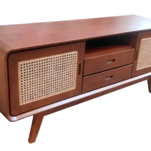 Bufet Retro 2 Pintu Rotan