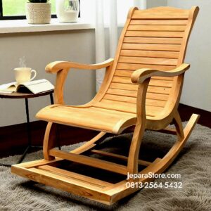 Kursi Goyang Kayu Jati