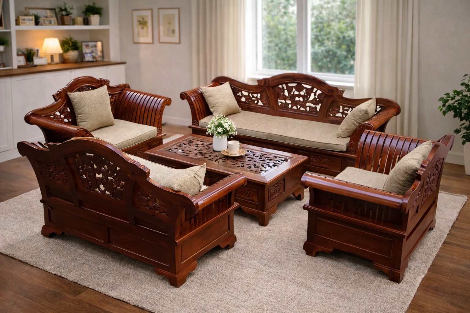 Set Kursi Madura Keong Set Kursi Madura Keong